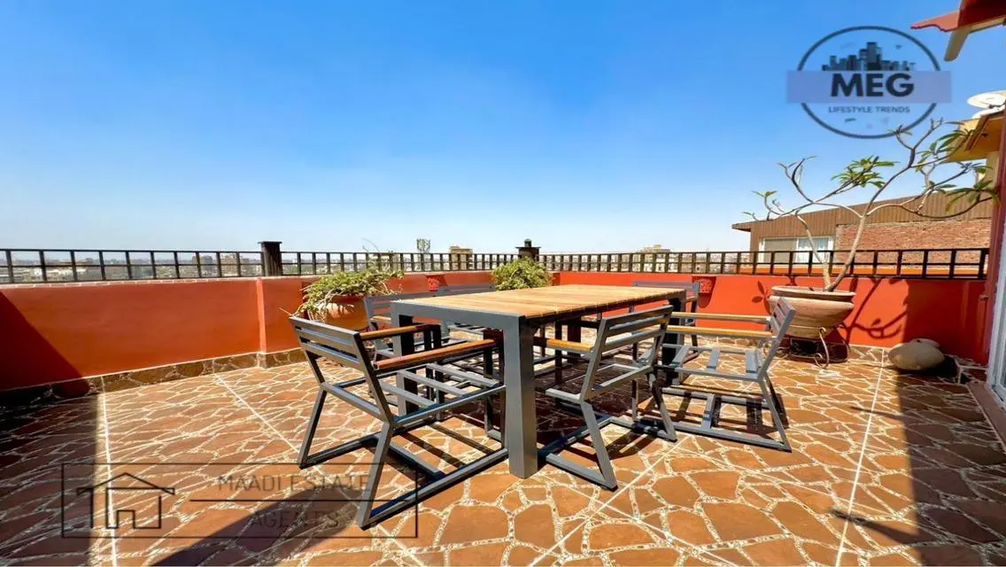 Amazing Penthouse For Rent in Degla Maadi