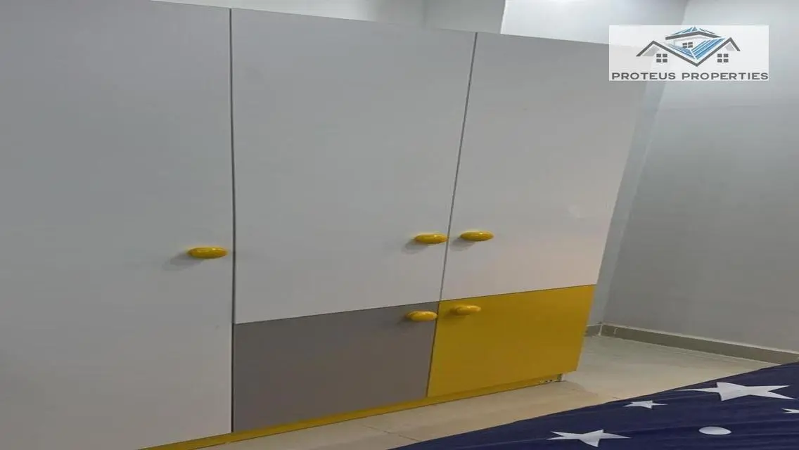 Furnished Apartment with Central AC and Security Guard
