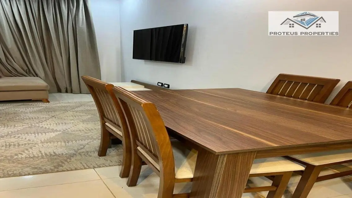 Furnished Apartment with Central AC and Security Guard