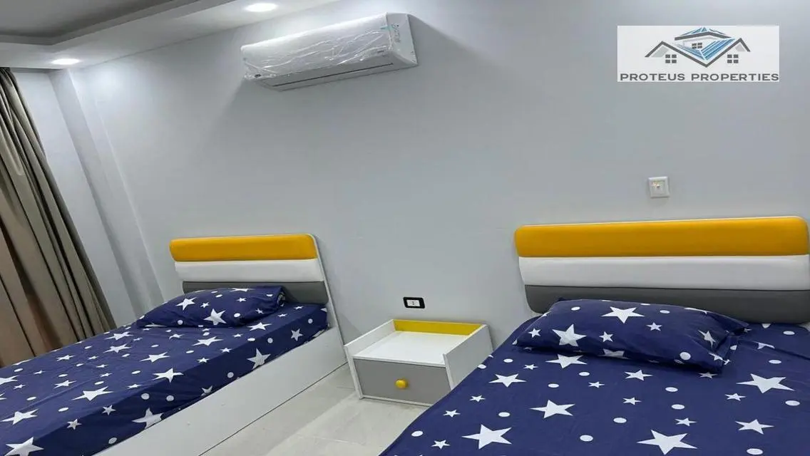 Furnished Apartment with Central AC and Security Guard