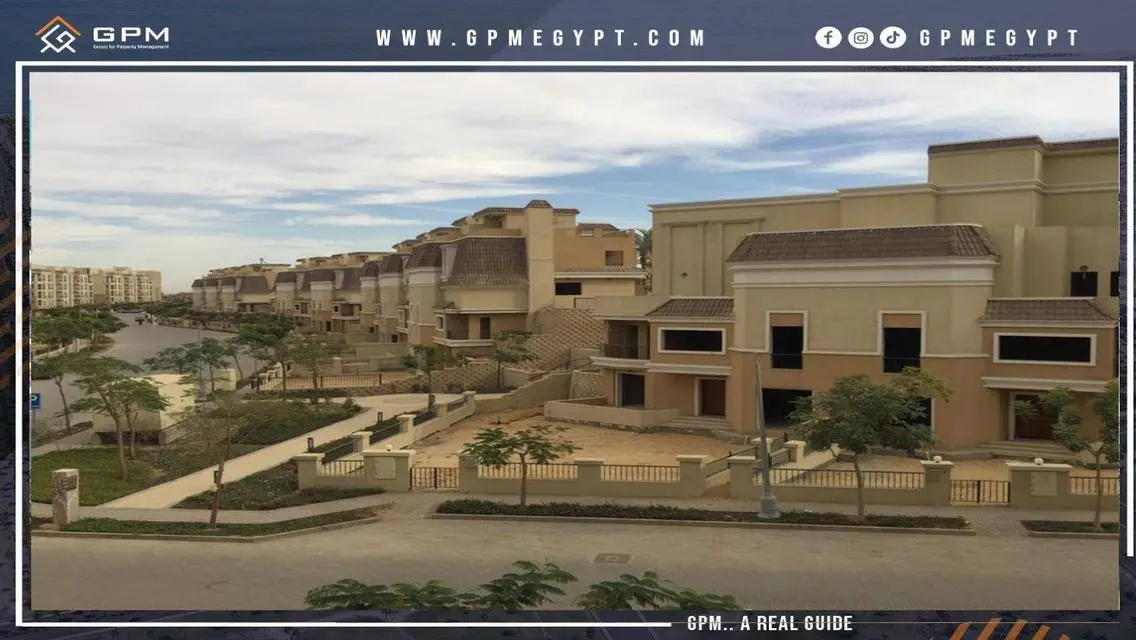 Apartment 164m corner in Sarai S1 Mostakbal City