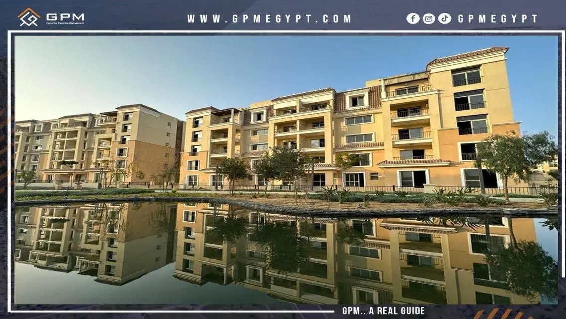 Apartment 164m corner in Sarai S1 Mostakbal City