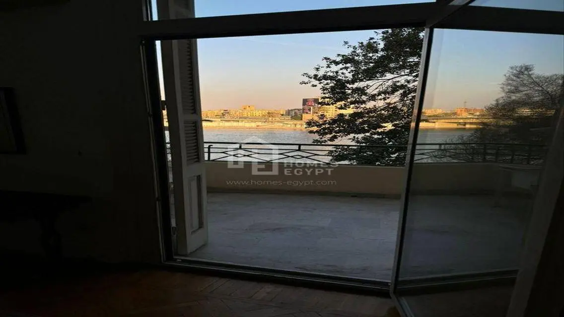 South Zamalek NewFurnished Large Terrace Nile View