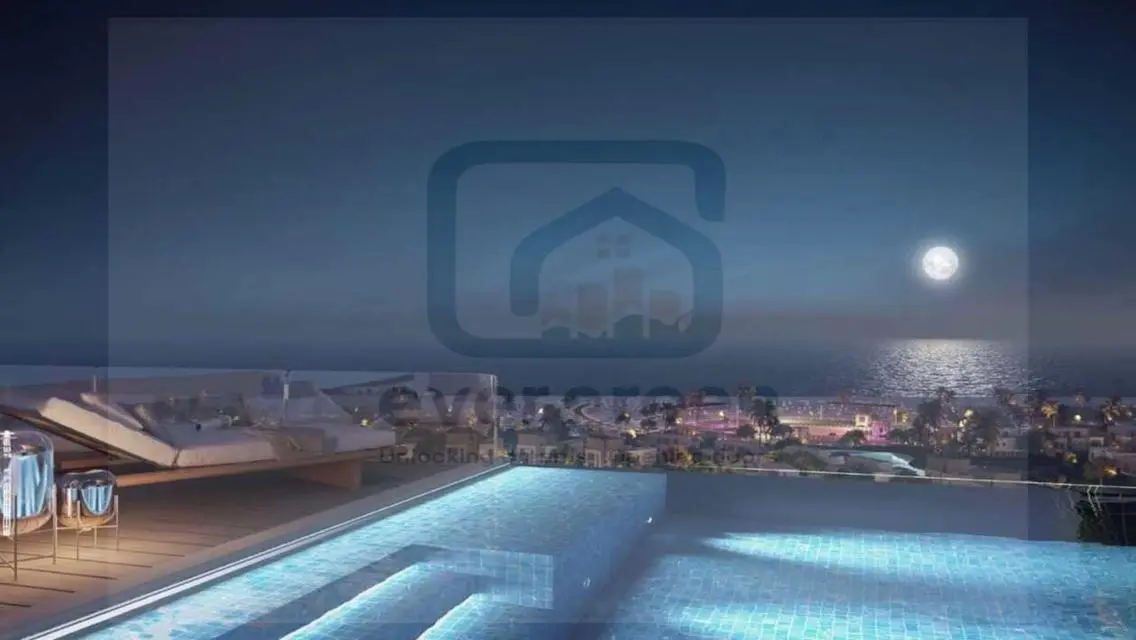 شاليه سي فيو بالتكيفات+المطبخ بجوار واتر واي علي8س
