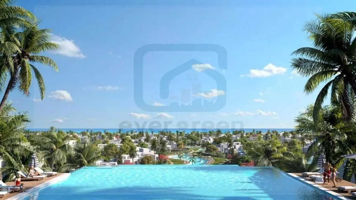 شاليه سي فيو بالتكيفات+المطبخ بجوار واتر واي علي8س