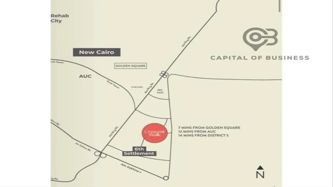 Apartments for sale in installments in Crescent