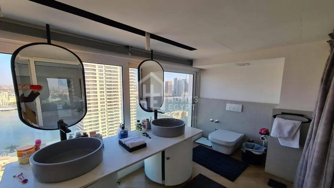 Well Designed Furnished Nile View Apt Rent Zamalek