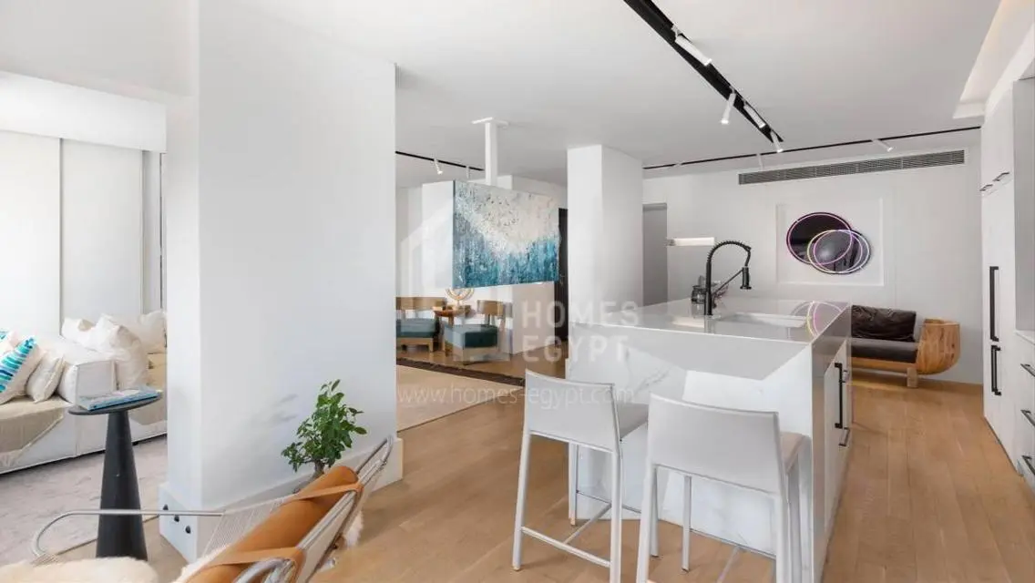 Well Designed Furnished Nile View Apt Rent Zamalek