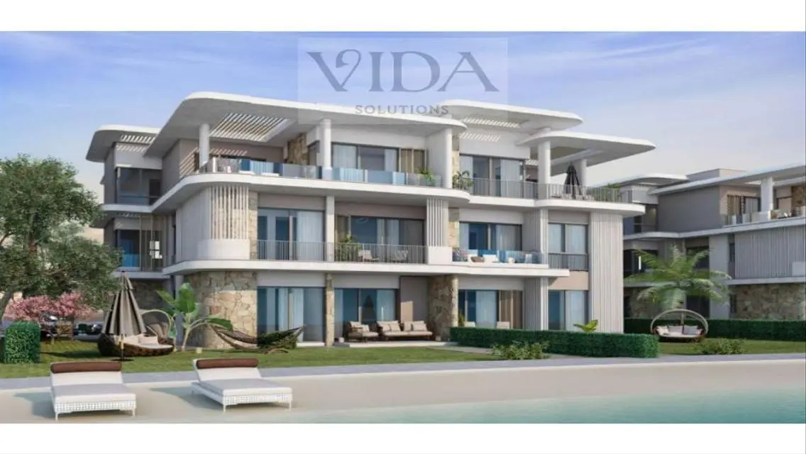 For sale, a chalet on the lagoon, Ras Al-Hikma