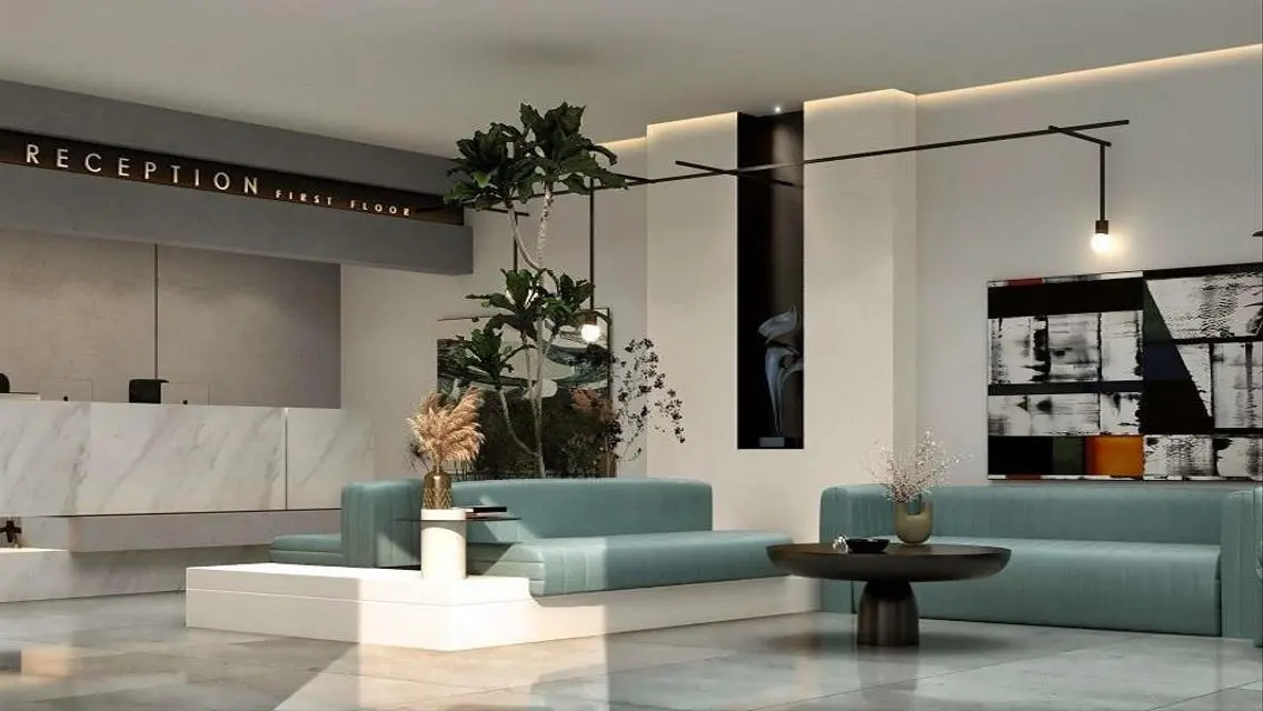 استثمر في عيادة 77 م متشطبه + تكييف Central Avenue