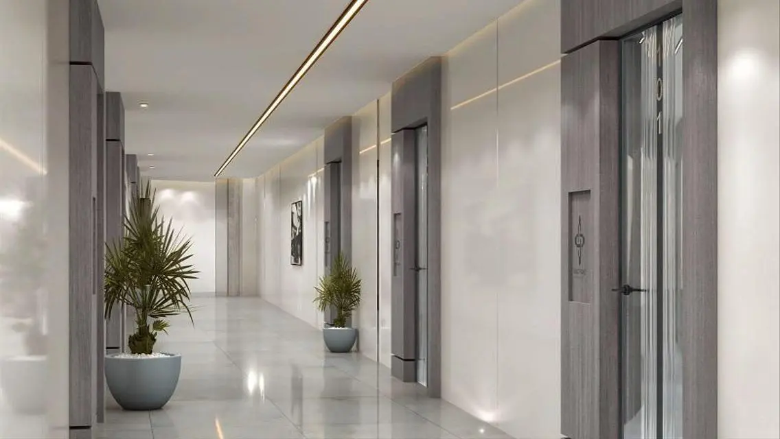استثمر في عيادة 77 م متشطبه + تكييف Central Avenue