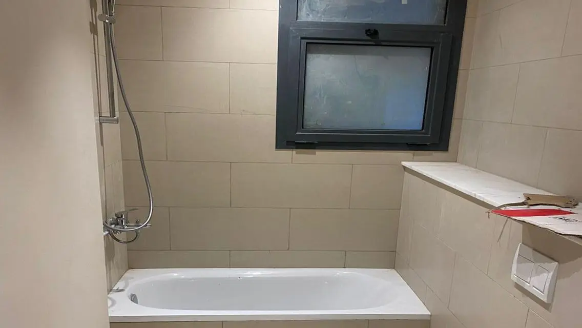 For rent, an apartment with a garden in Villette