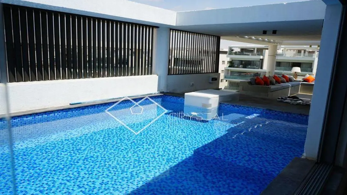 Special Penthouse (roof)with pool, Fully finished