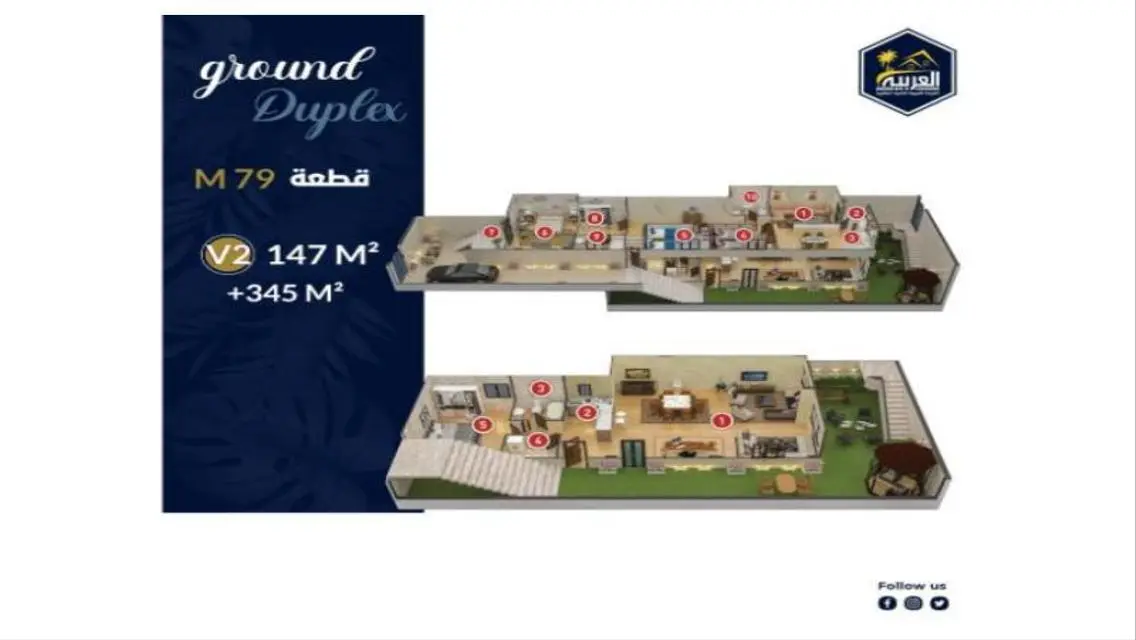 Luxury Apartment for Sale with Study Room and Covered Parking