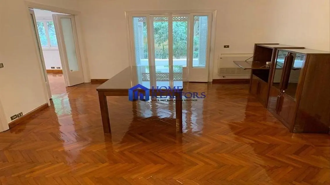 Unique Ground Floor High Ceiling Apartment for Rent in Prime Maadi Location