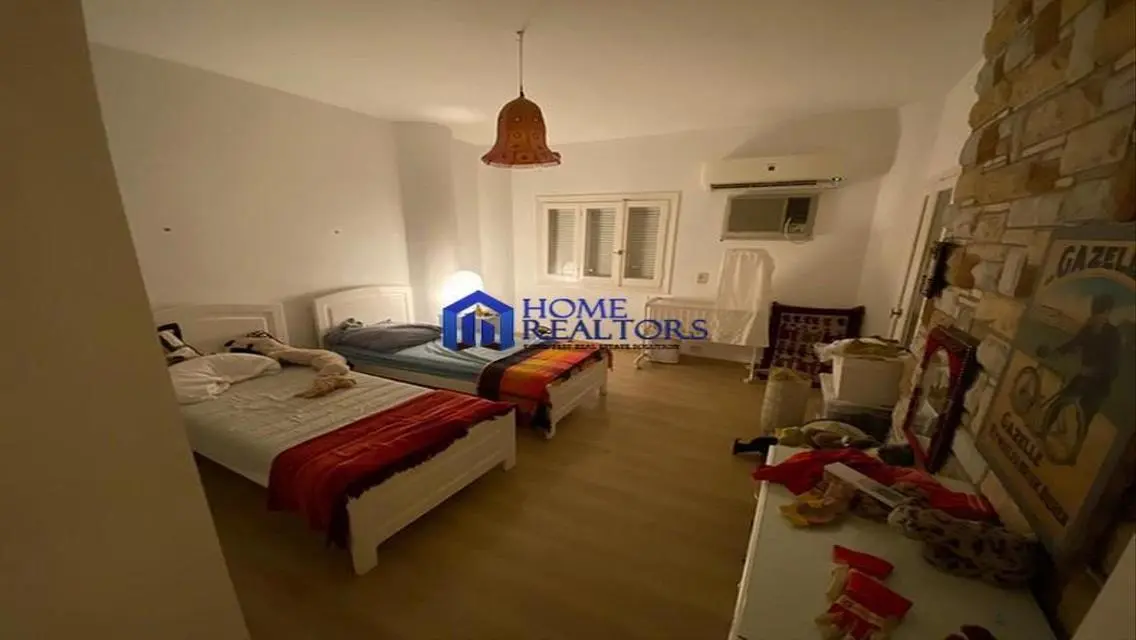 Unique Ground Floor High Ceiling Apartment for Rent in Prime Maadi Location