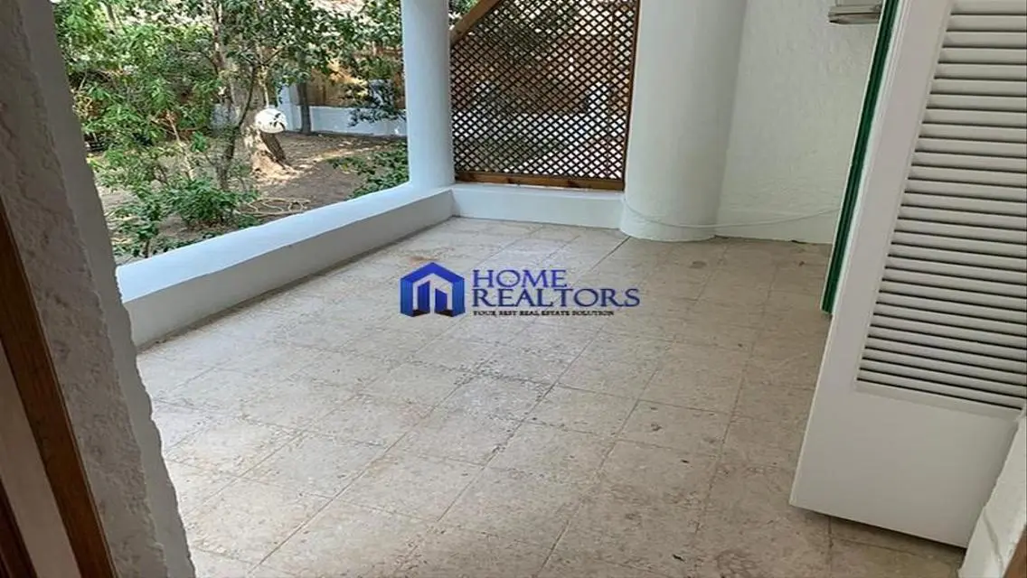 Unique Ground Floor High Ceiling Apartment for Rent in Prime Maadi Location