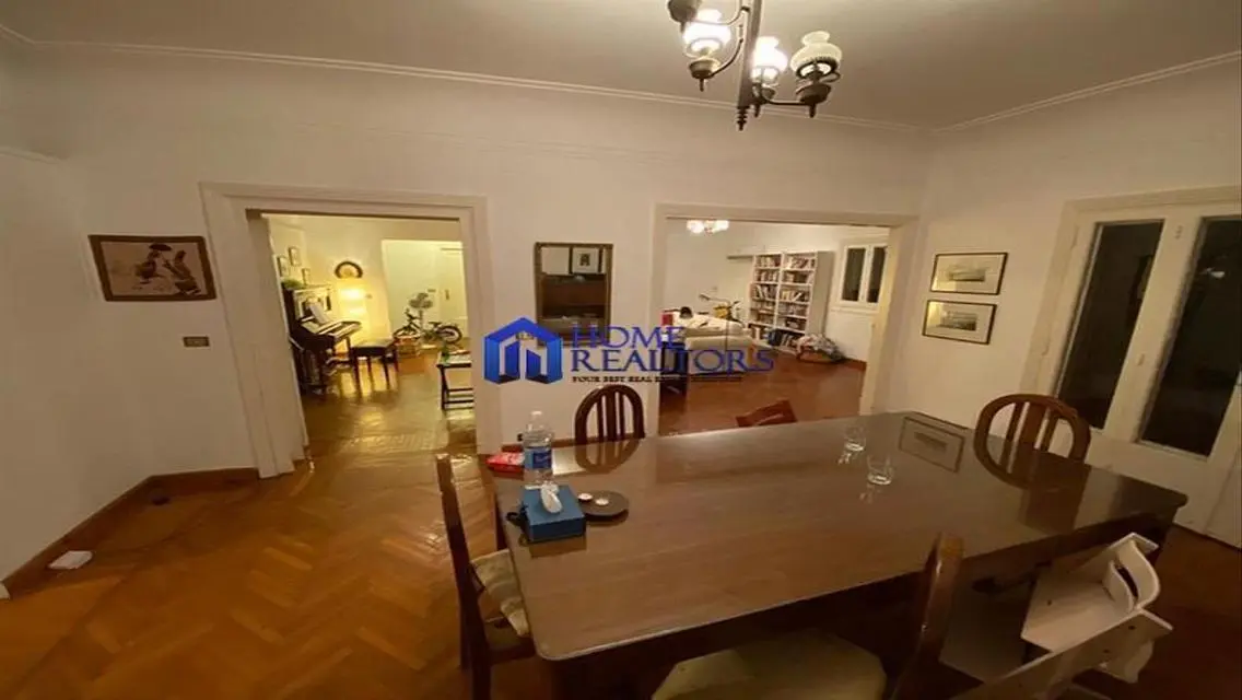 Unique Ground Floor High Ceiling Apartment for Rent in Prime Maadi Location