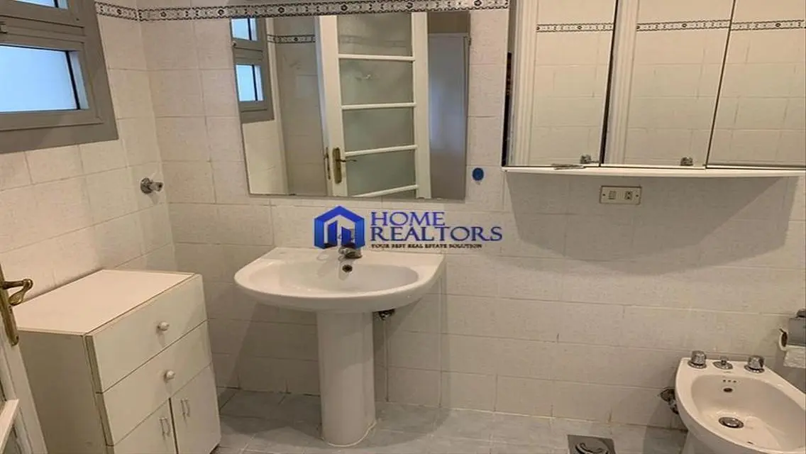 Unique Ground Floor High Ceiling Apartment for Rent in Prime Maadi Location