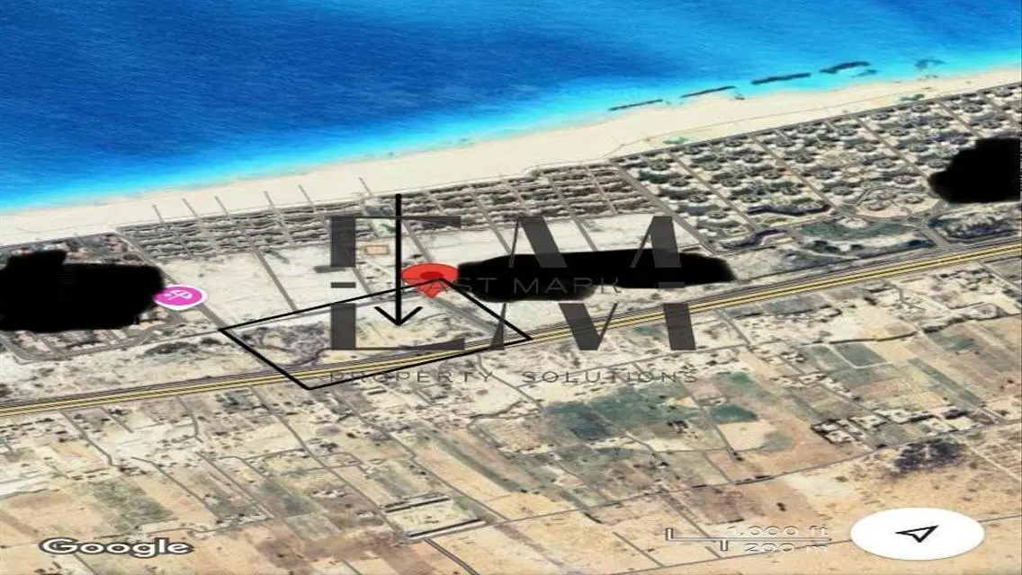 ارض مميزة جدا للبيع بالساحل الشمالى بحرى الطريق