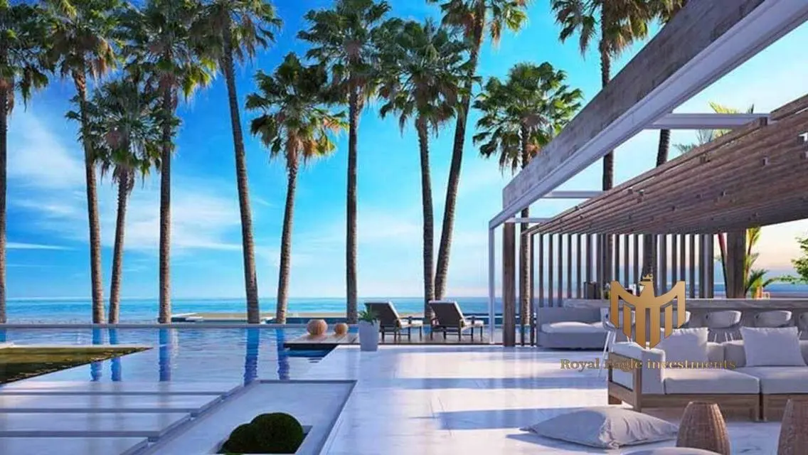 شاليه للبيع في هاسيندا باى بالفرش موقع متميز جدا