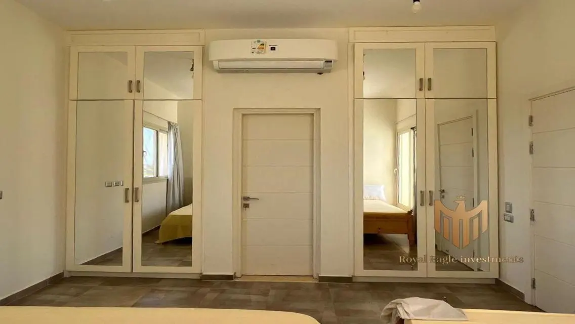 شاليه للبيع في هاسيندا باى بالفرش موقع متميز جدا