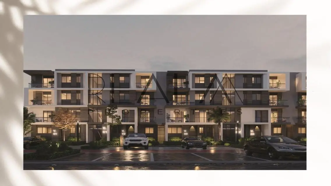 apartment with 8 years equal installment  10 % dp