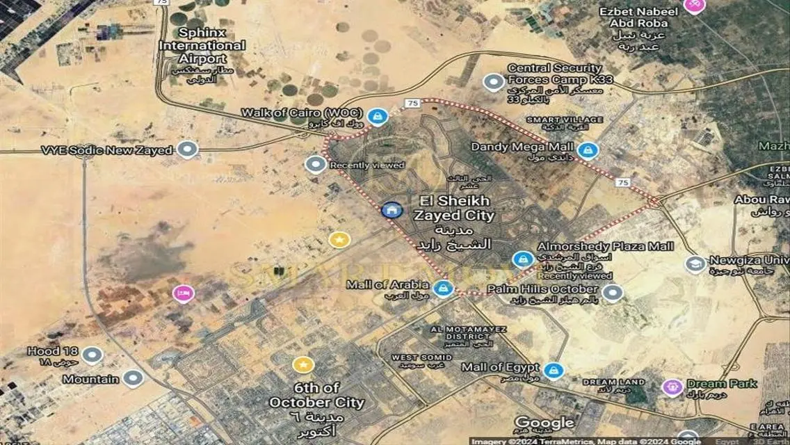 Land for sale 27000 m in Elsheikh Zayed