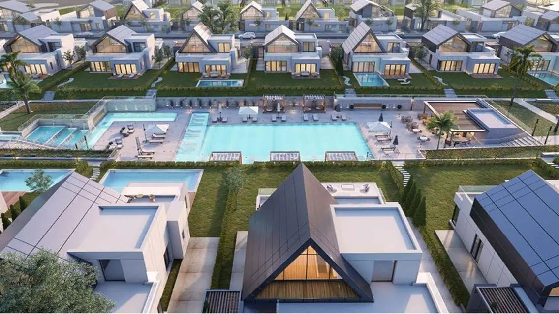 Villa near Beverly Hills in Novella - Sheikh Zayed