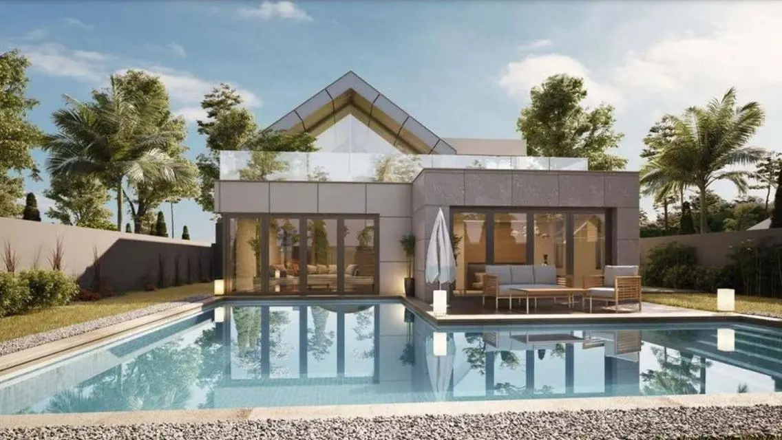 Villa near Beverly Hills in Novella - Sheikh Zayed