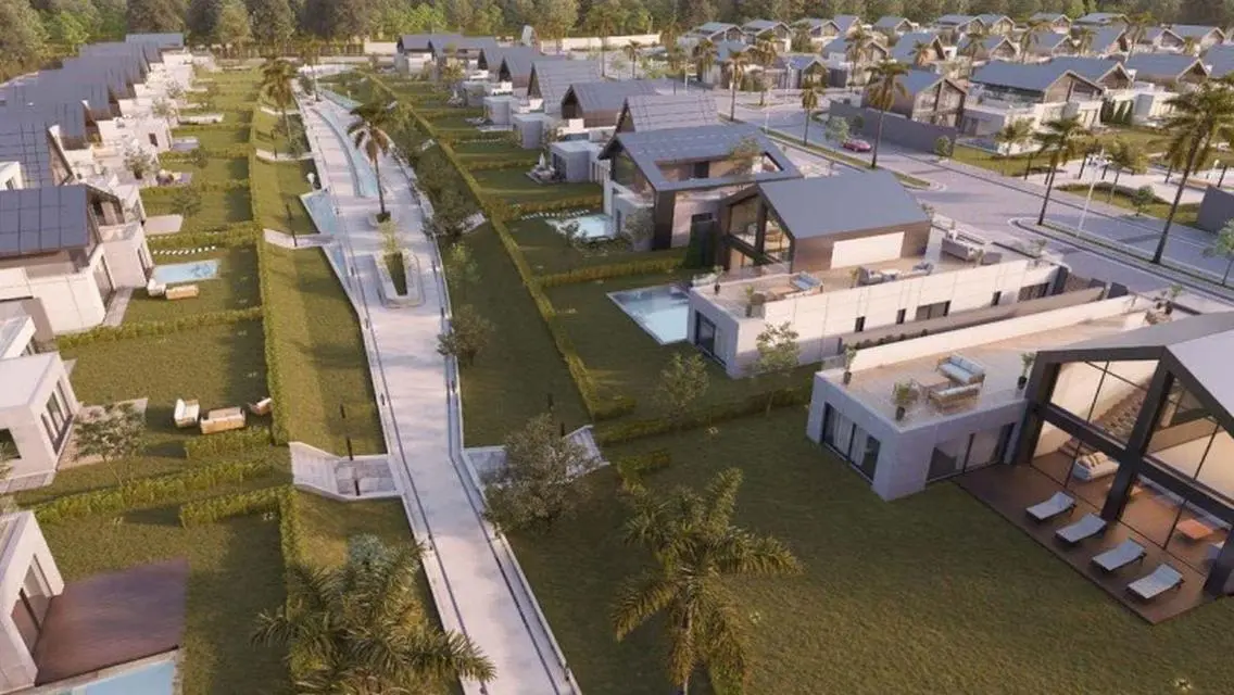Villa near Beverly Hills in Novella - Sheikh Zayed