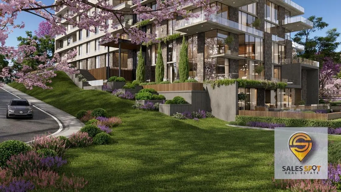 A finished apartment for sale