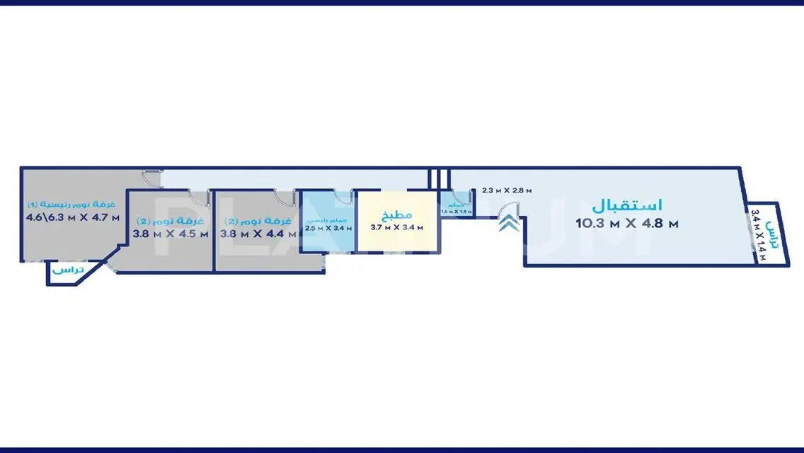 Apartment for sale 230 m Gleem