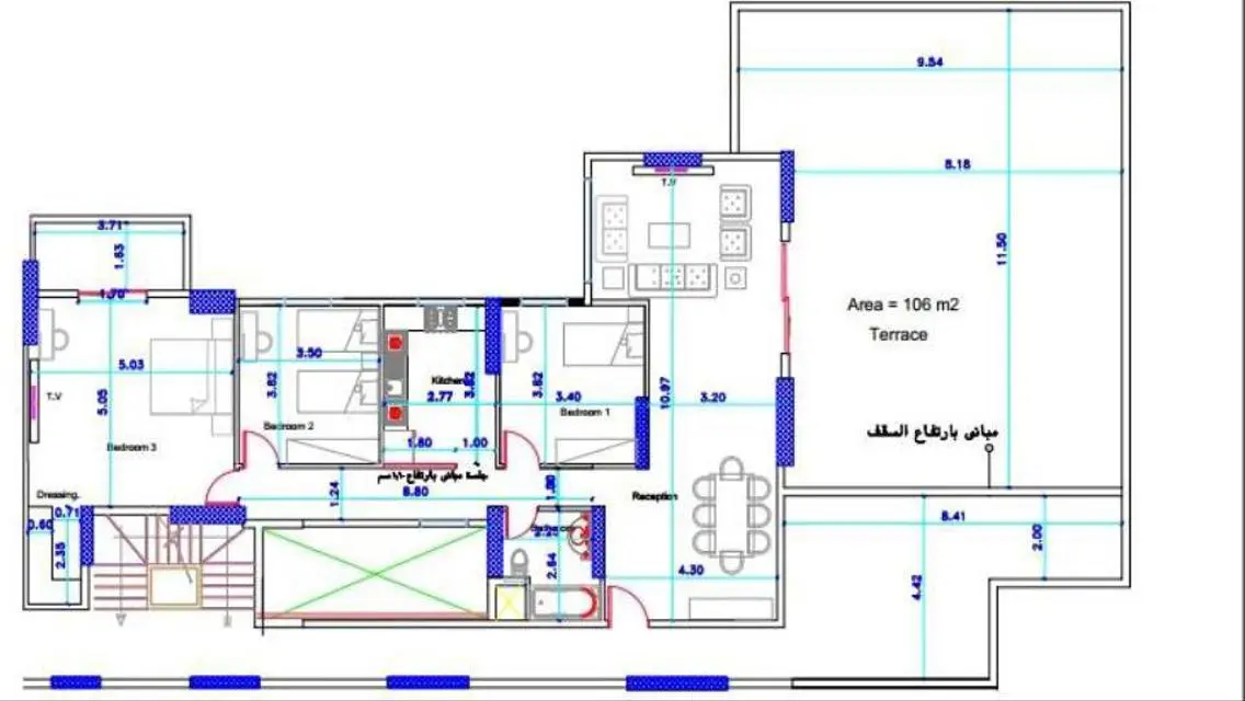 للبيع فيلا برووف 290م ( نموذج واجهة بحري)