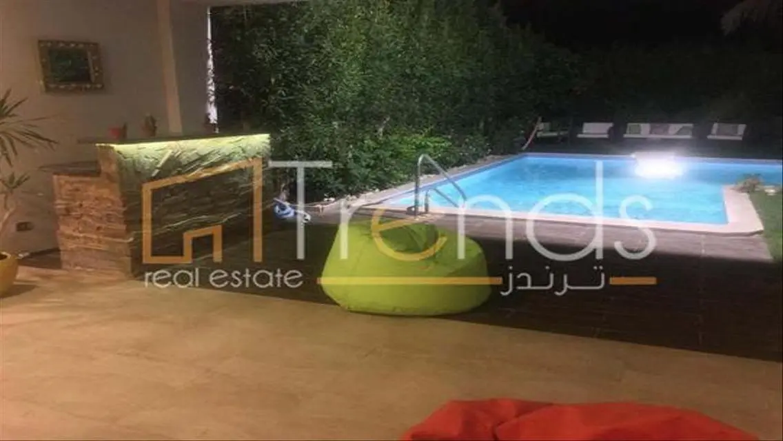 ارضي بحديقه  وحمام سباحه خاص هاسيندا الندا