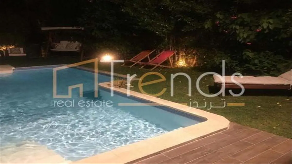 ارضي بحديقه  وحمام سباحه خاص هاسيندا الندا