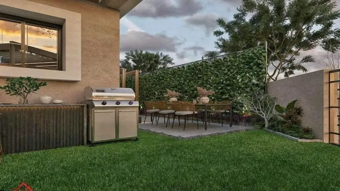 Ready villa in Sarai, flexible payment.
