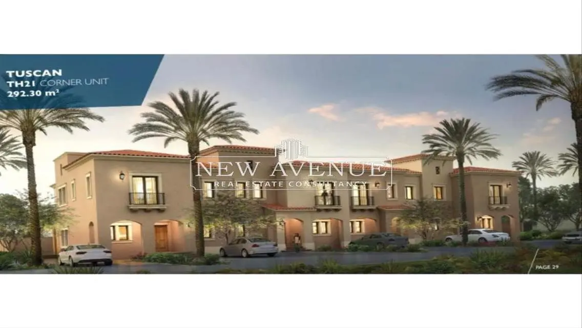 Townhouse Corner bahary - Delivered - installments