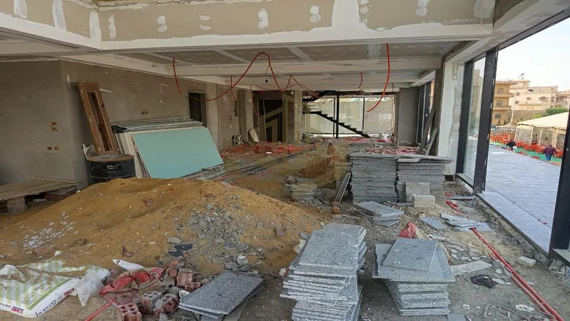 Currently Finishing Office at Al-Banafseg for Rent