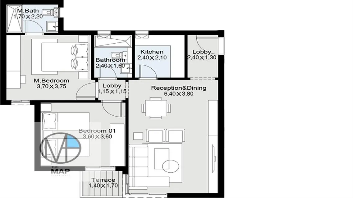 Stunning 108 sqm Apartment for Sale in R8