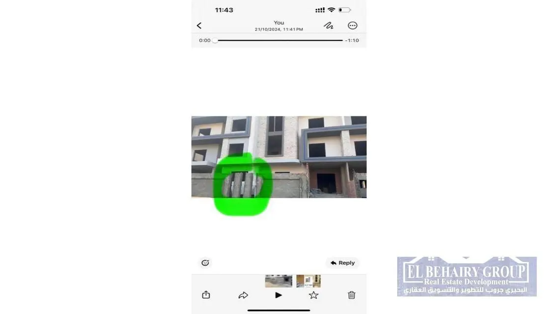 شقة للبيع في الاندلس 2 خلف كمبوند ميفيدا