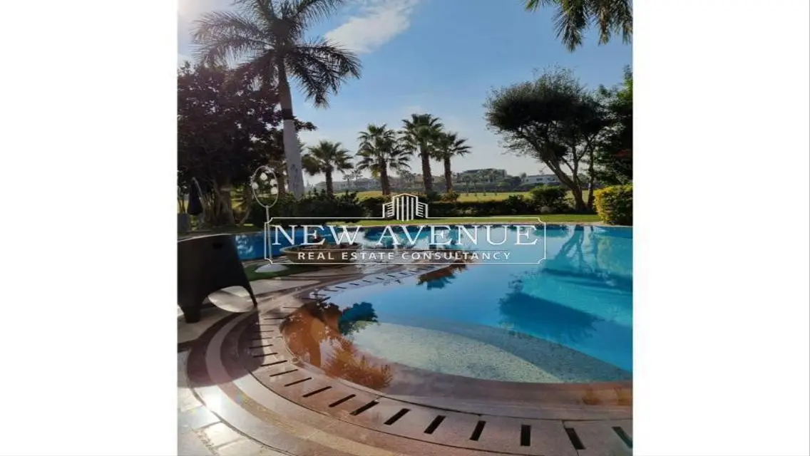 villa with pool in katamya heights - 1st row golf