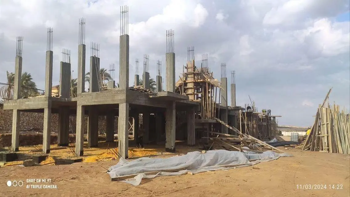 Ground apartment for sale in front of Al-Ahly Club