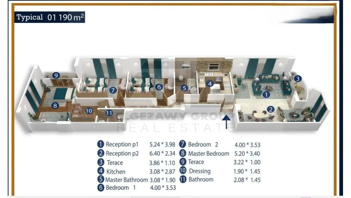 Apartment for Sale in Andalus 2 – Special Price &amp;