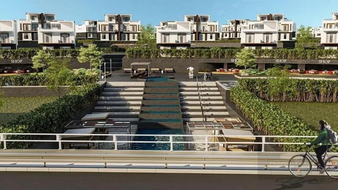 TwinHouse with pool on Waslet Dahshur, installment