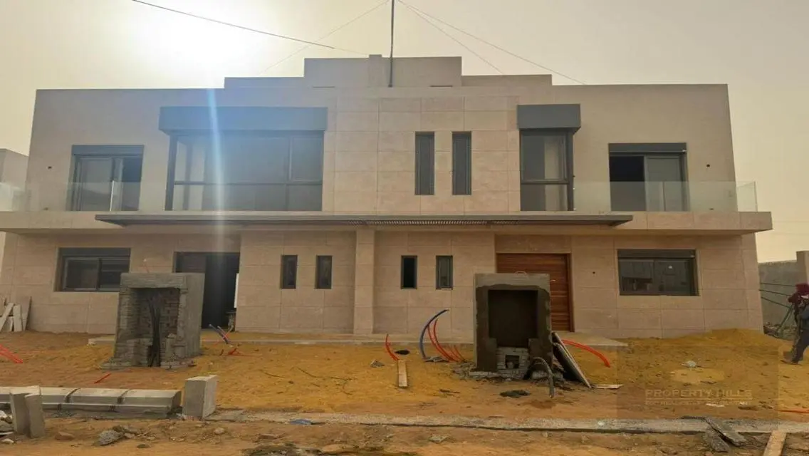 TwinHouse with pool on Waslet Dahshur, installment