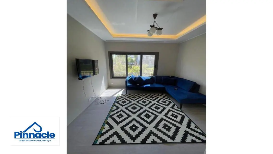 Duplex with garden for sale semi furnished