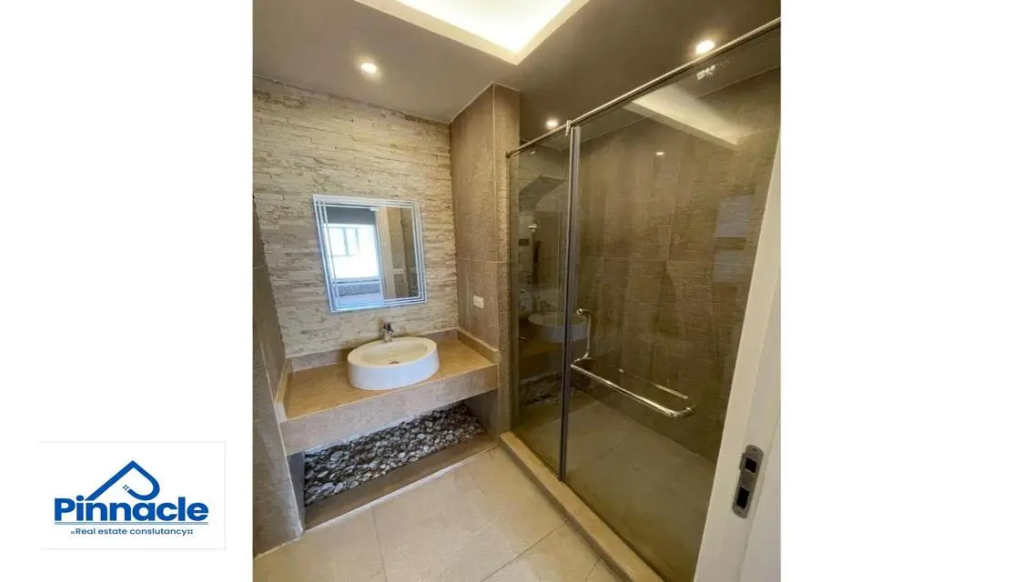 Duplex with garden for sale semi furnished