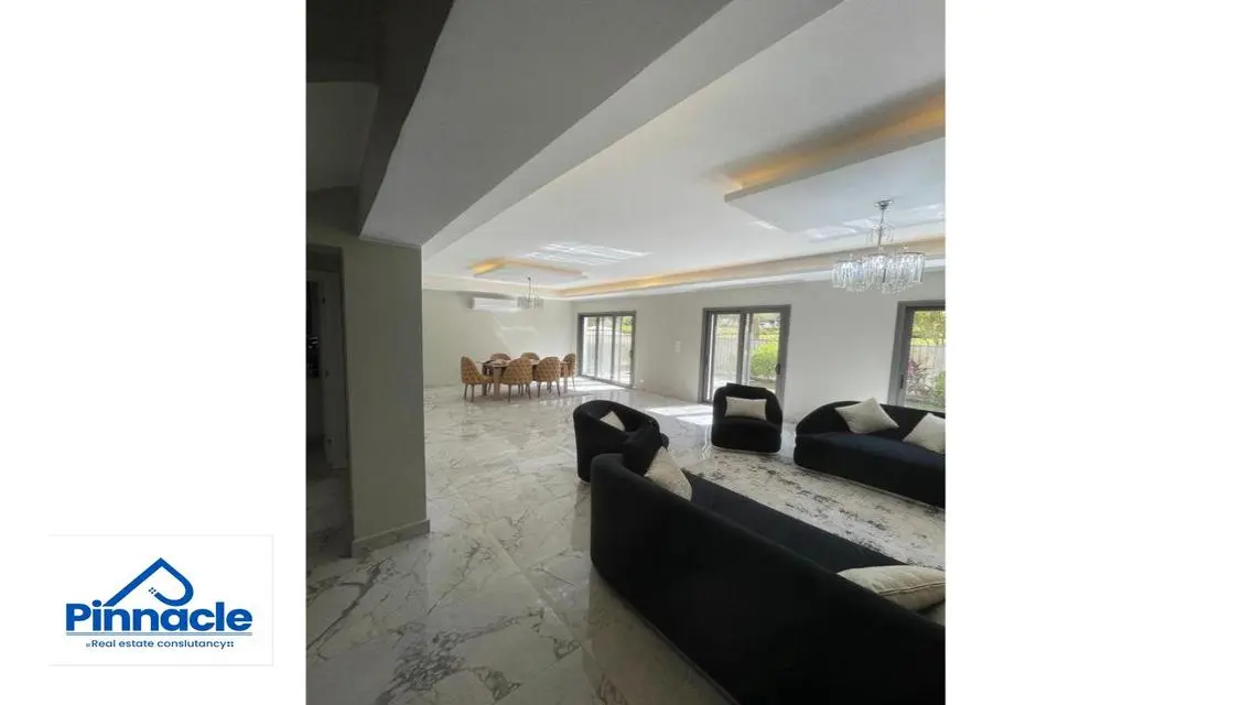 Duplex with garden for sale semi furnished