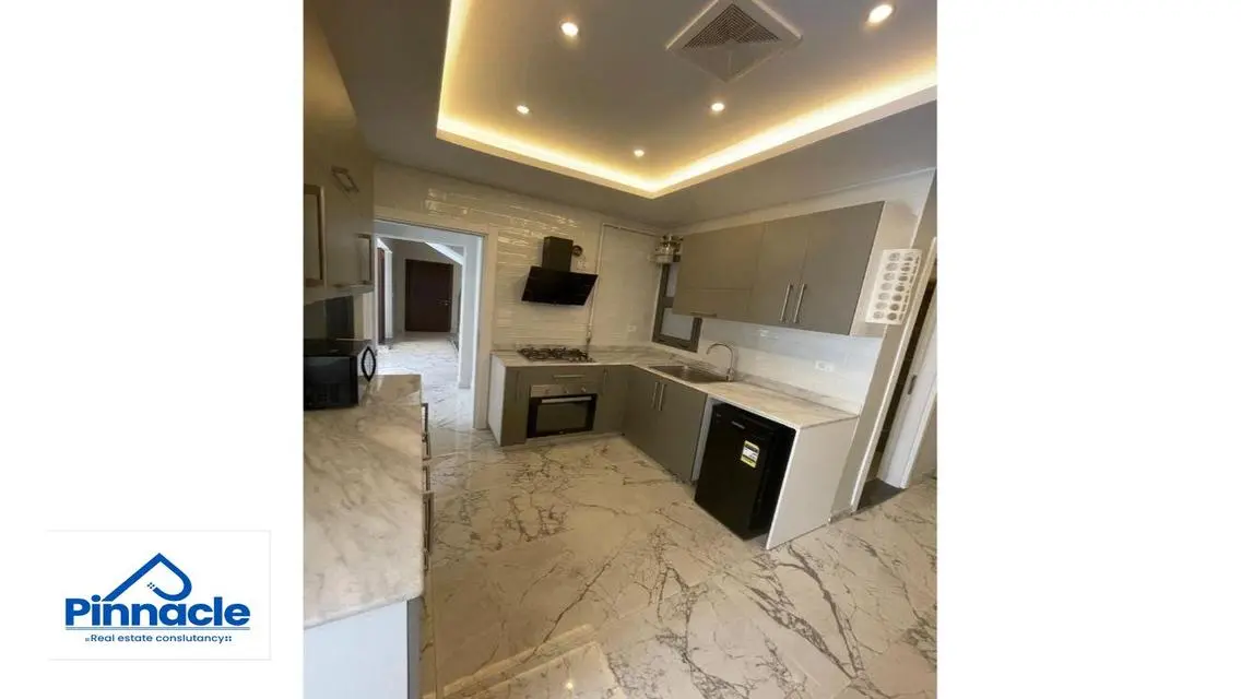 Duplex with garden for sale semi furnished